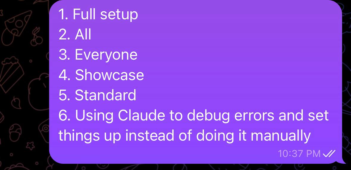 My shorthand answers
